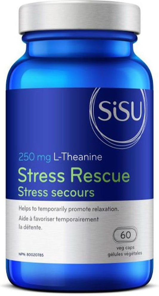 STRESS RESCUE 250MG 60 VEG CAPS SISU