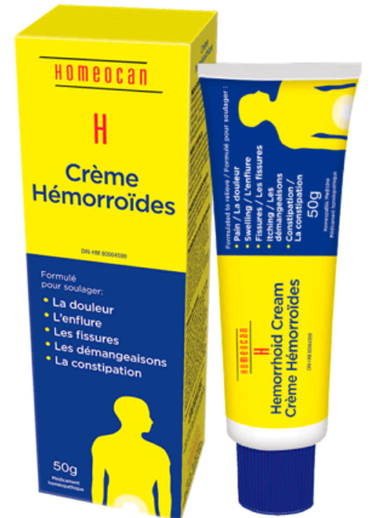 HEMORRHOID CREAM 50G HOMEOCAN