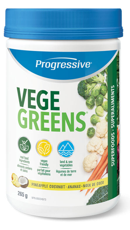 PROGRESSIVE VegeGreens (Pinapple Coconut - 265 gr)