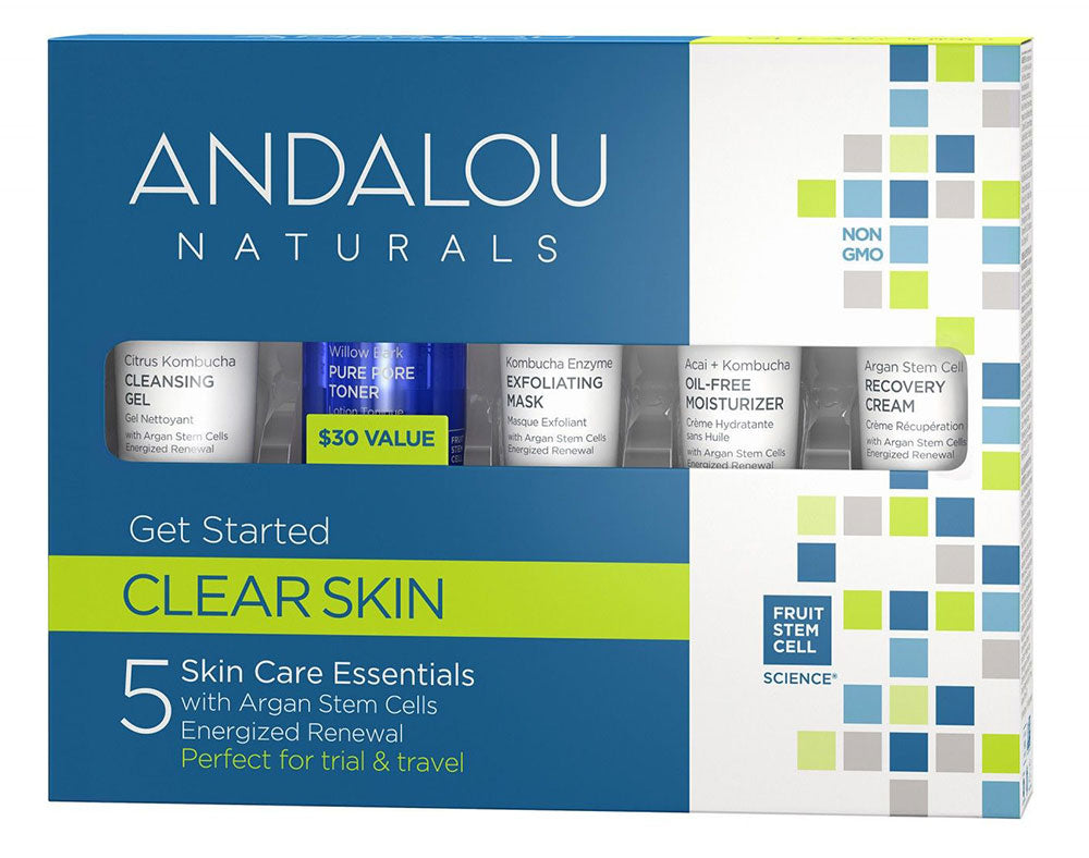 ANDALOU NATURALS Clear Skin Get Started Kit (5 pc)
