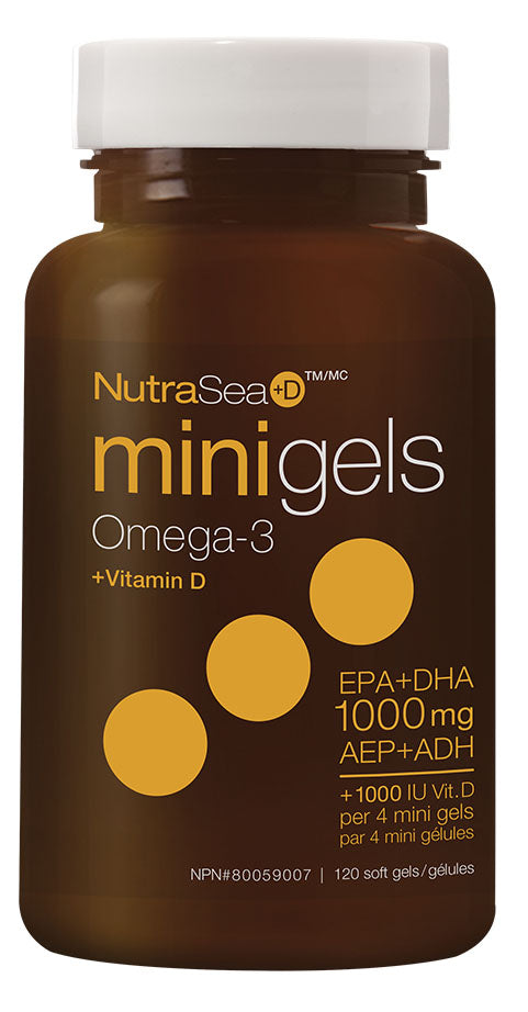 NUTRASEA+D 120 MINIGELS NATURE'S WAY