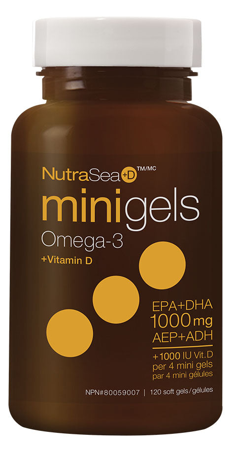 NUTRASEA+D MINIGELS 120 NW