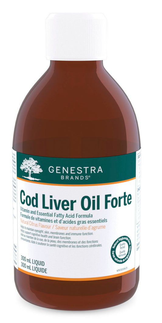 GENESTRA Cod Liver Oil Forte (Citrus - 300 ml)