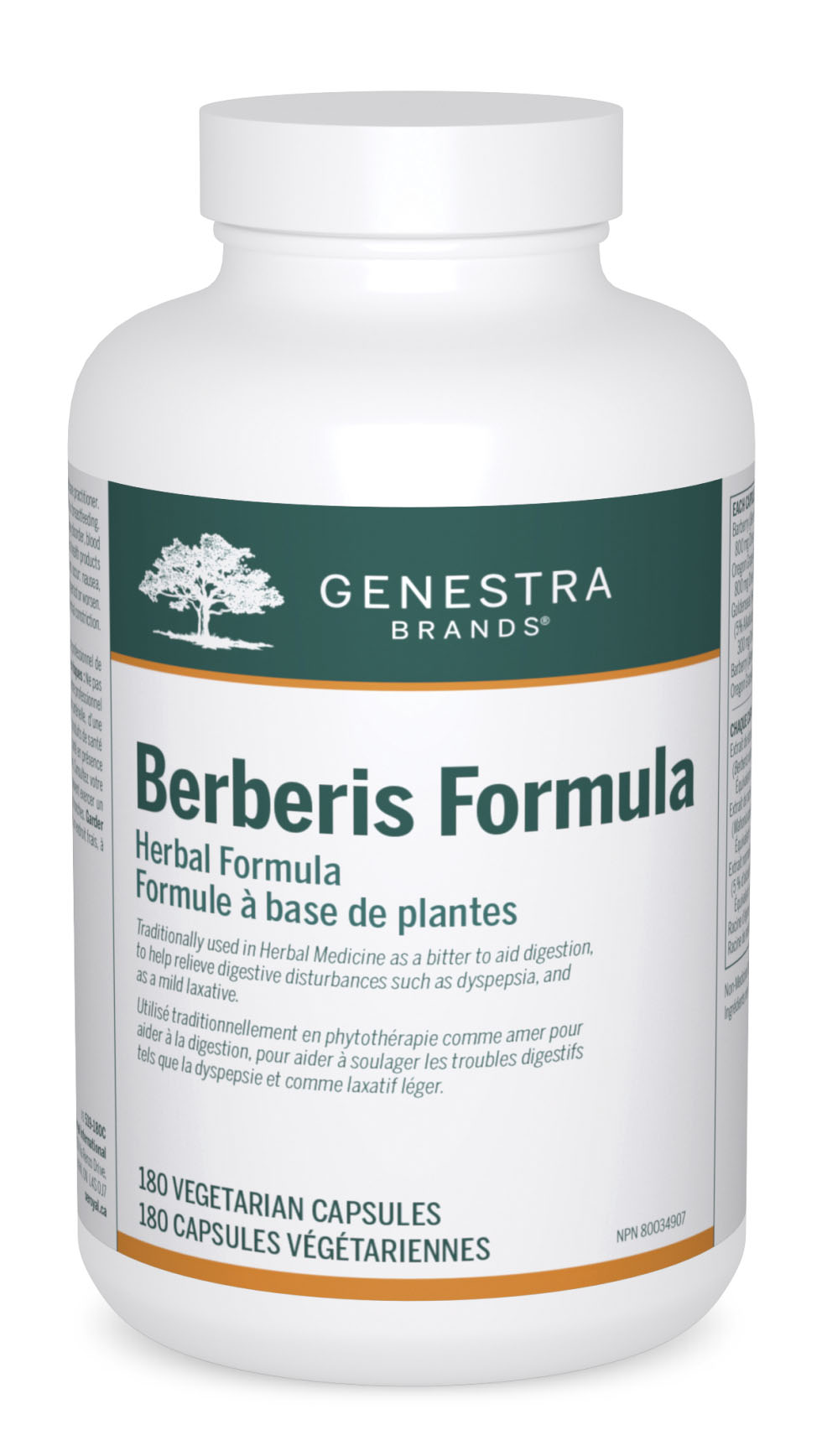 GENESTRA Berberis Formula (180 veg caps)
