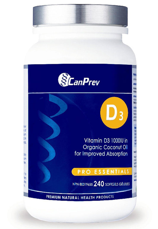 VIT D3 1000IU 240SG CANPREV