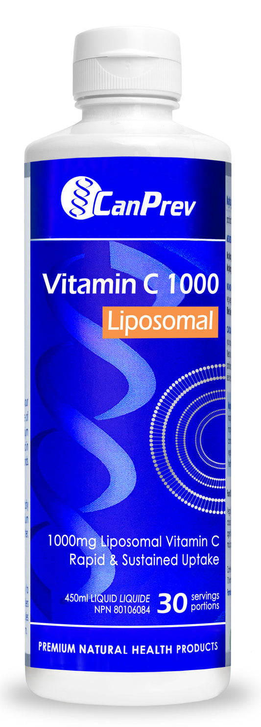 CANPREV Vitamin C 1000 Liposomal (Citrus Vanilla - 475 ml)